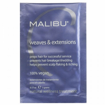 MALIBU C - WEAVES & EXTENSIONS Hair Treatment 5g Box of 12